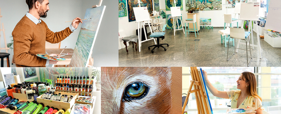 Acrylmalerei Workshop in Wien /1 Tag Malkurs