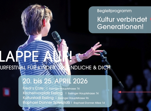 KLAPPE AUF! Kulturfestival für Kinder, Jugendliche und Dich