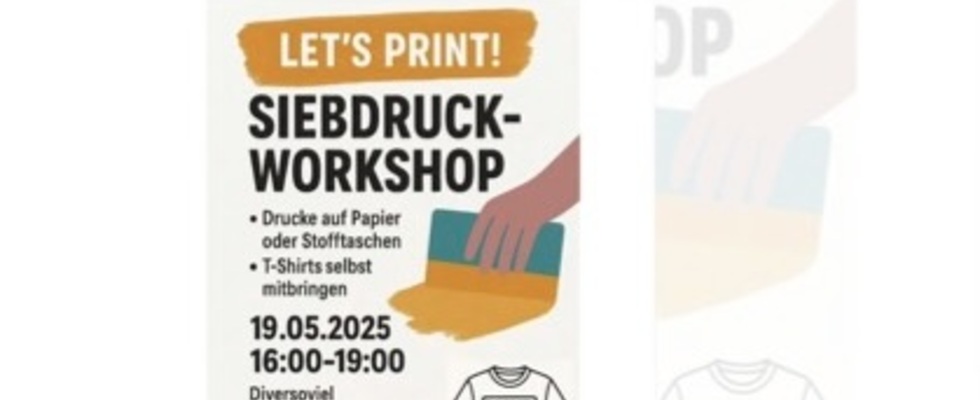 Siebdrucken bei Diversoviel