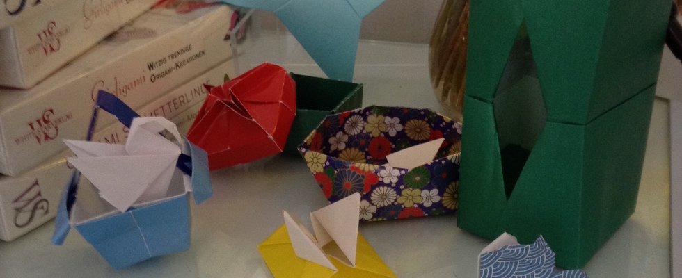 Im Werkbuchcafé: Origami Workshop – Schachteln falten
