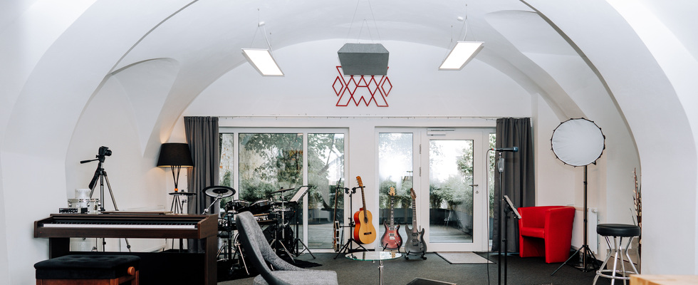 Aufbau eines Musik und Foto Studio in Döbling