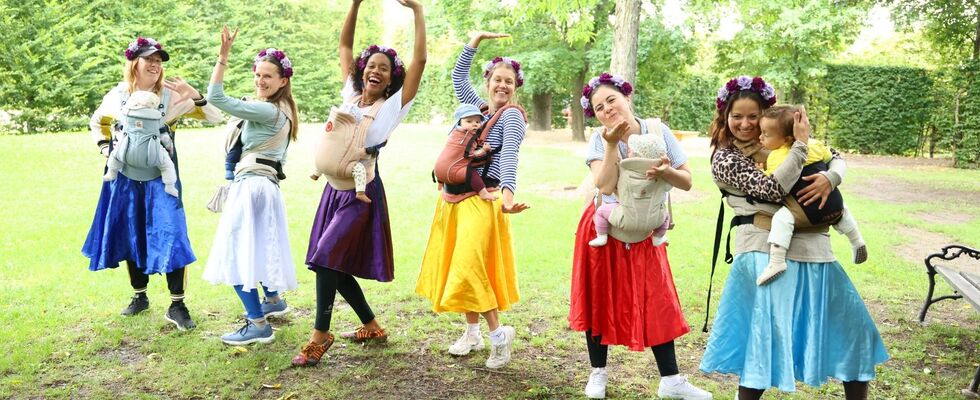 Outdoor Mommylicious Dance für Mamas & Babys im Auer-Welsbach-Park