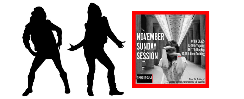 Open Hip Hop Classes und Offenes Training in der Tanzstelle.