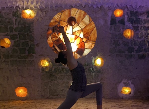 Yoga - Auszeit in der Salzgrotte - Yoga Special 