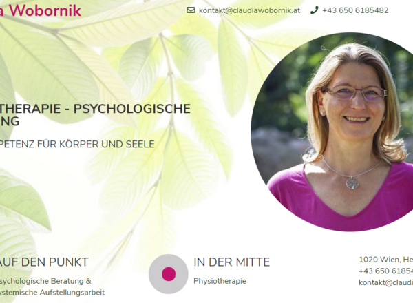 Physiotherapie * Psychologische Beratung * Systemische Aufstellungsarbeit