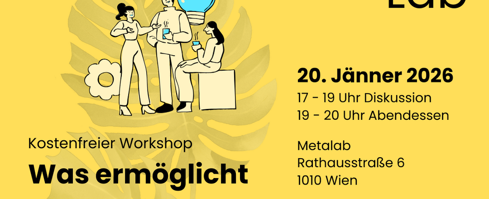Action Lab (kostenfreier Workshop) - Was ermöglicht Dir, politisch aktiv zu sein?