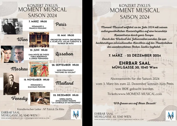 KONZERTZYKLUS mOMENT MUSICAL im EHRBAR SAAL WIEN – Foto 5