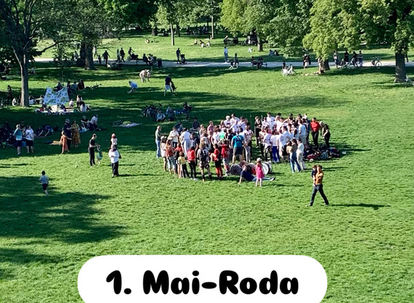 Capoeira Roda am 1. Mai