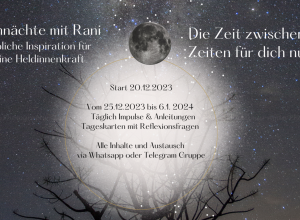 Rani Yoga Rauhnacht Begleitung