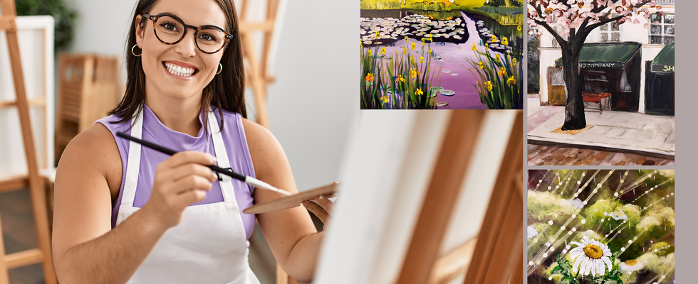 Malworkshop für Erwachsene - Wunderschöner Mai