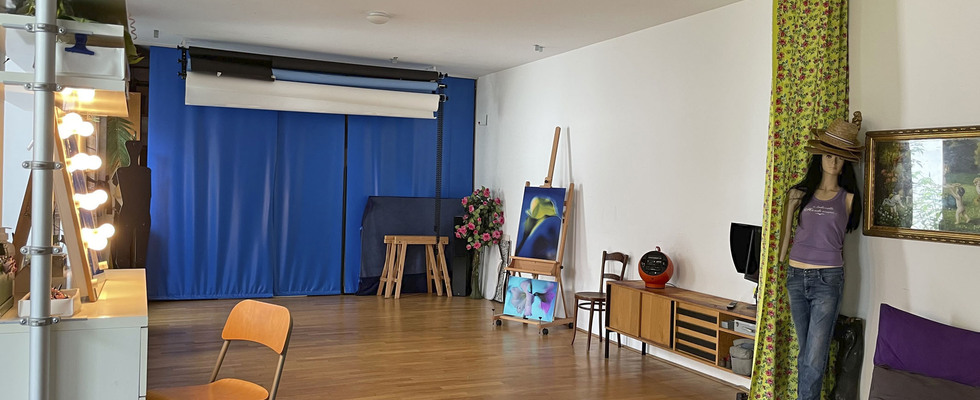 Photo - Musik - Mal - Kunst -Tanz - Bewegungs - therapie, system. Aufstellungen, Workshops, Gruppen - Einzel.. zu vermieten, 1/2 Tag, Tag / Woche / Monat..... ES IST KÜHL IM SOMMER !!