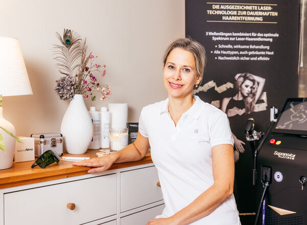 Dauerhafte Laser- Haarentfernung 