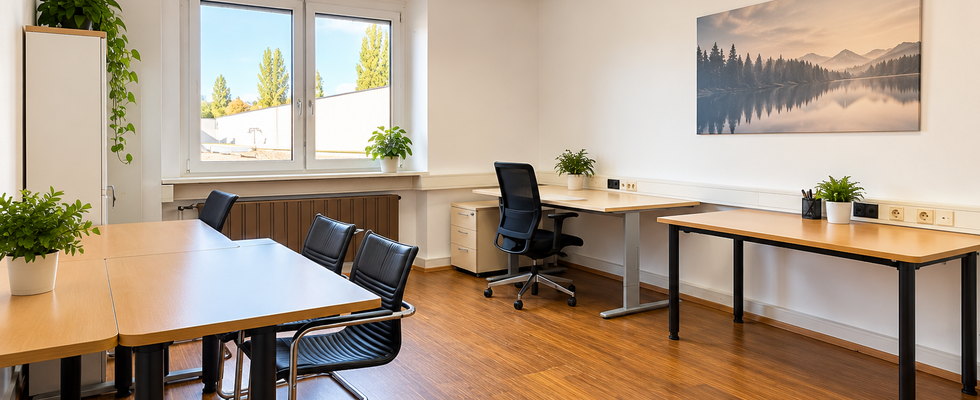 41,10 m² Büro in 1230 Wien | 2 Räume | inkl. Betriebskosten & Internet