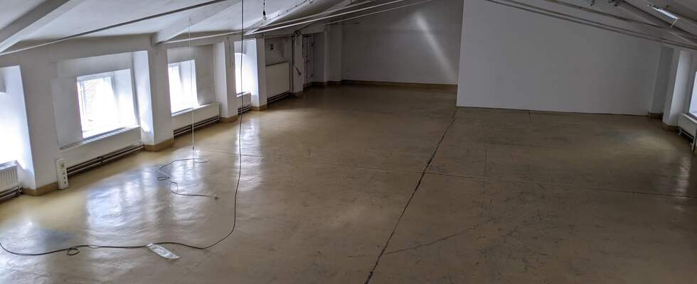 Zwischennutzung bis August 210 m²