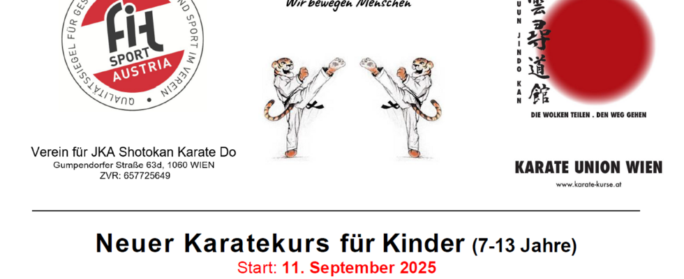 Kinderkarate-Kurs für Anfänger