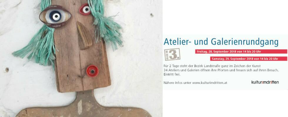Atelier & Galerierundgang 2018 im 3. Bezirk