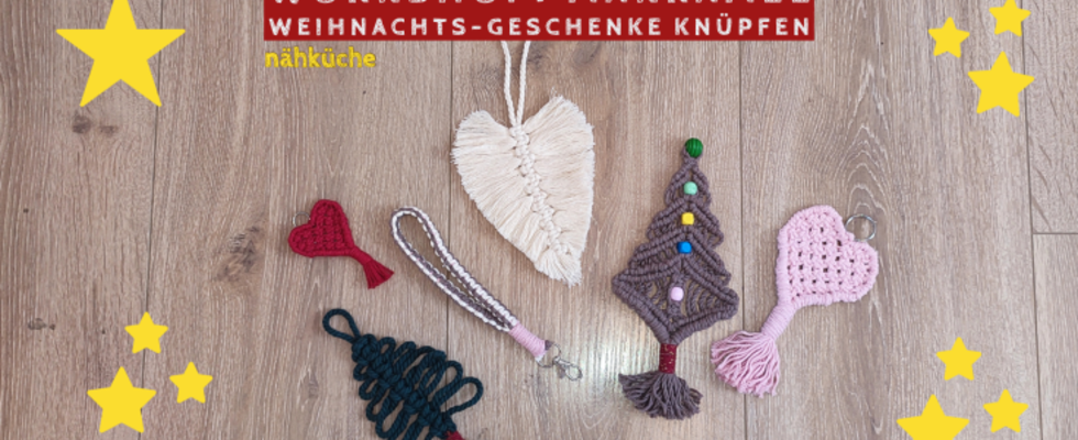 Workshop: Makramee - kleine Weihnachtsgeschenke knüpfen