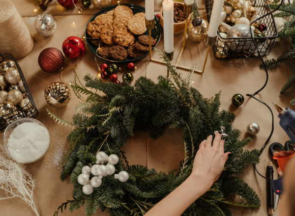 Adventkranz Workshop im MALREICH