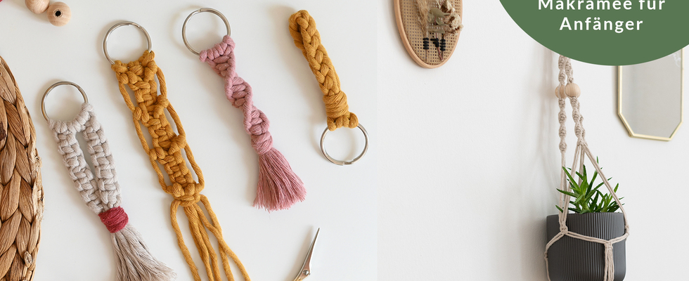 Workshop: Makramee-Blumenampel für Anfänger*innen