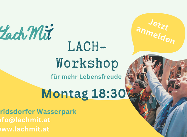 Lach-Workshop im Park - Montag 18:30