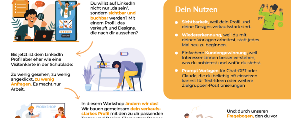 Workshop: Dein Linkedin Profil als Vertriebskanal