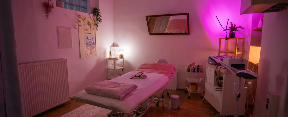 Raum für Kosmetiker/innnen oder Masseure