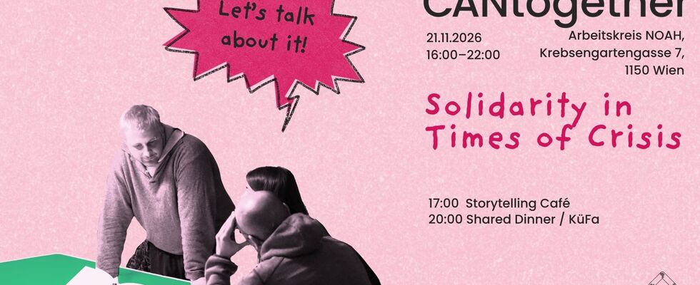 Solidarity in Times of Crisis: Storytelling Café & Dinner