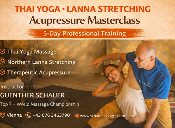Thai Yoga Lanna & Pa Kha Ma Akupressur Masterclass