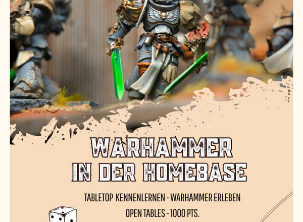 Warhammer in der Homebase 