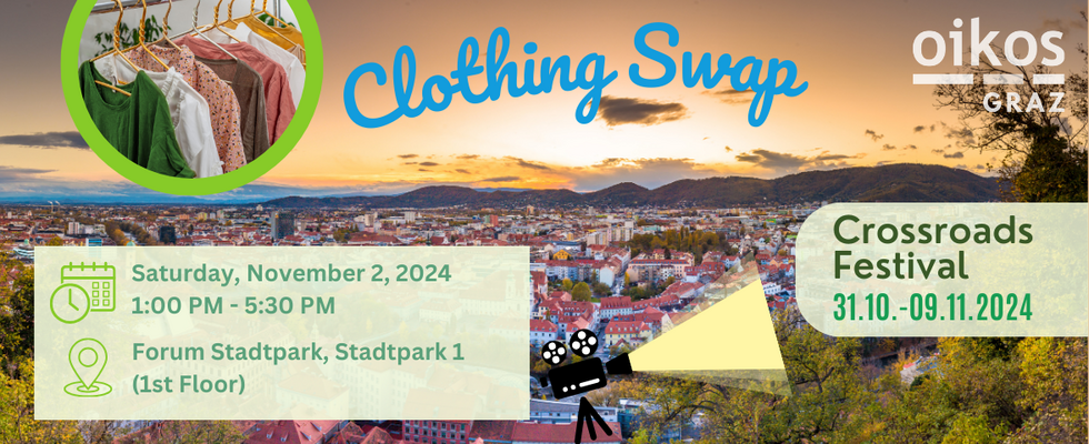 Kleidertausch-Event / Clothing Swap Event - Crossroads Festival 2024