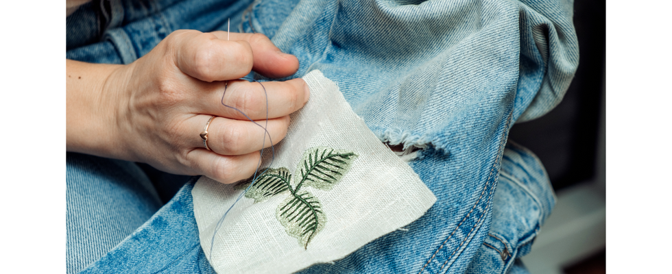 „Flickfreitag" - Flickschick und Stickschick mit Monika