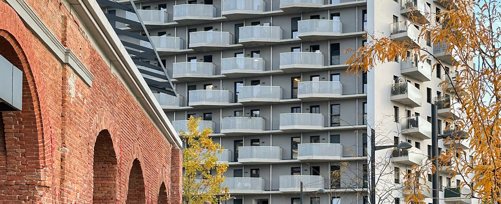 Noch mehr Neues beim Hauptbahnhof: Sonnwendviertel Ost, Neues Landgut