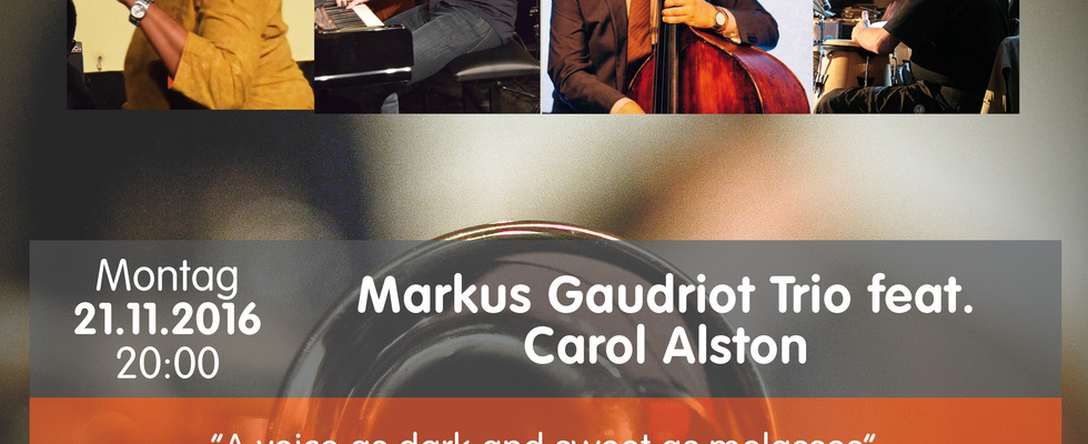 Markus Gaudriot Trio feat. Carol Alston