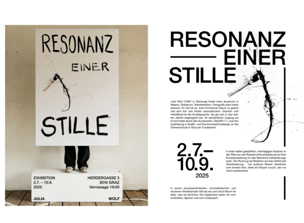 Vernissage „Resonanz einer Stille“ Julia Wolf