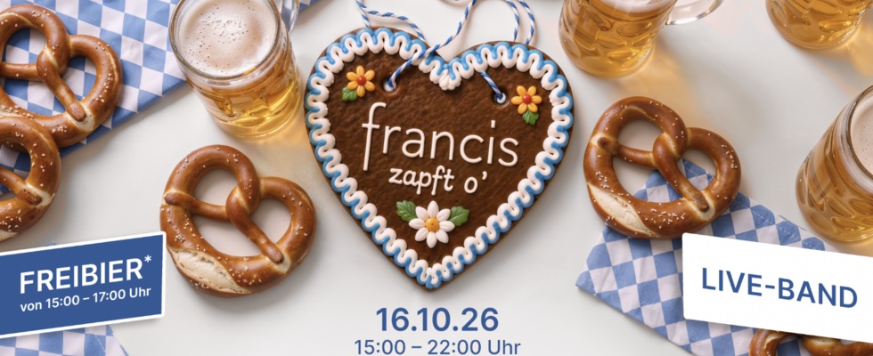 francis zapft o' - Oktoberfest