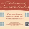 WhatsApp-Gruppe zum Austausch& Nachbarschaftshilfe in Sandleiten und Umgebung