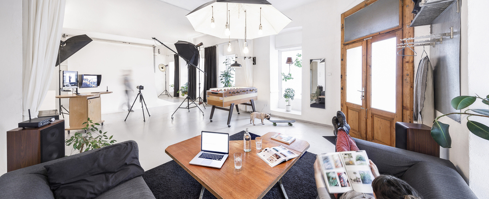 Büroplatz & Co in Coworking Space für FotografInnen