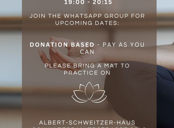 Donation based Yoga
