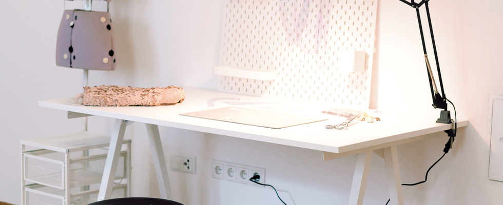 Freier Platz im Nähatelier