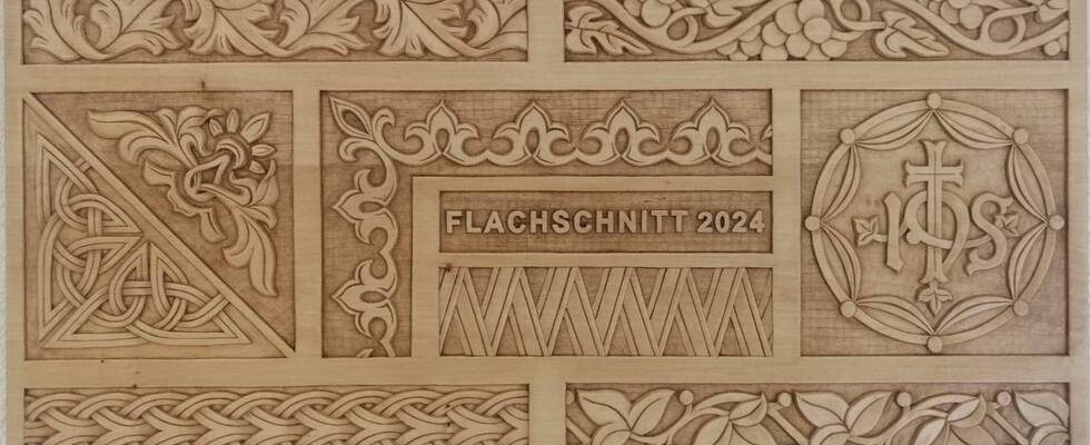 Schnitzkurs in Flachschnitttechnik