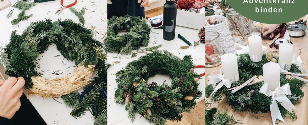 Workshop: Adventkranz binden