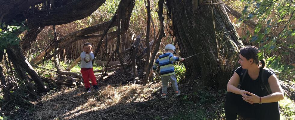 es gibt noch einen freien Platz für Spielen im Wald....für ein Kind im Altern von 2 bis 3,5 J
