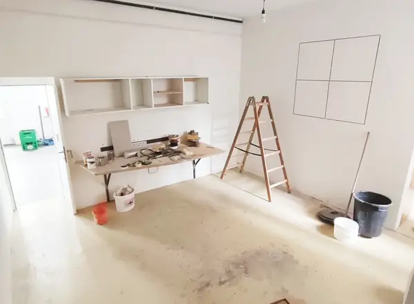 20m² Atelier-Raum in Kreativ-Konzept (Warm, Trocken, Wasseranschluss)