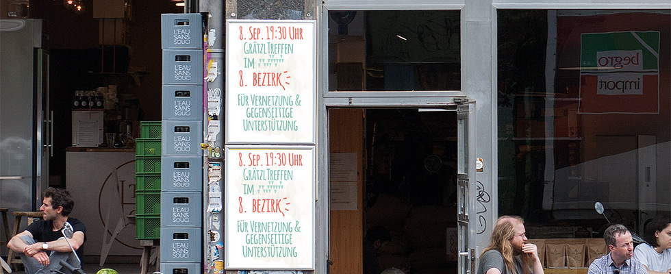 Vernetzungstreffen - Neue imGrätzl Aktion