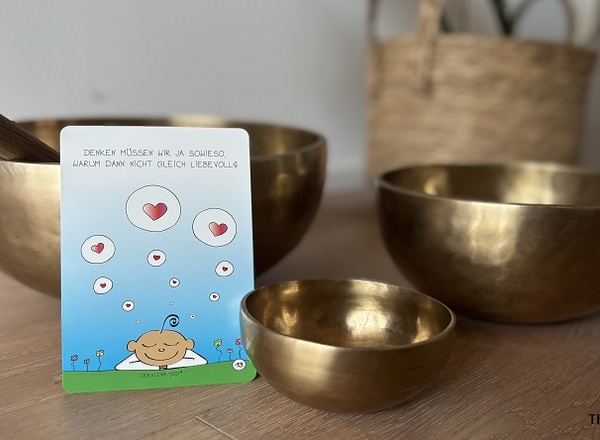 Stress lass nach - Klangmeditation mit Glücksimpuls