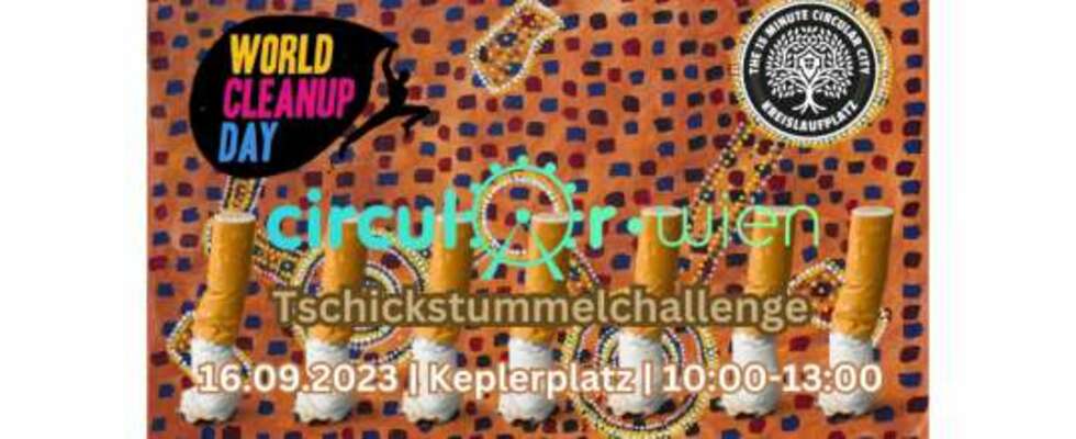 Tschickstummelchallenge -World clean up day 2023