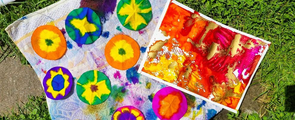 "Paint & Coffee" · Malfrühstück im Garten 