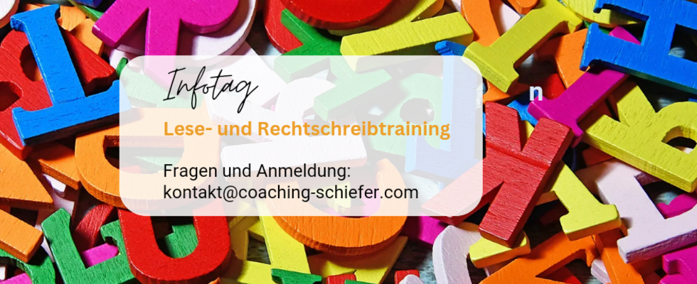 Infotag Lese- und Rechtschreibtraining