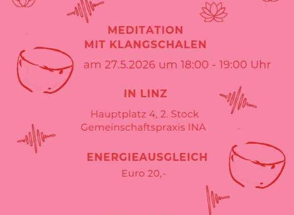 Klangreise mit Klangschalen 