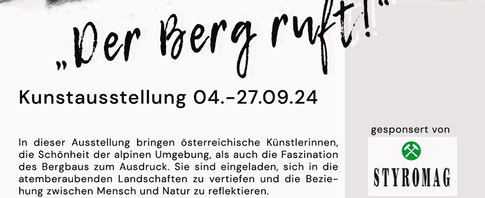 Vernissage "Der Berg ruft!"